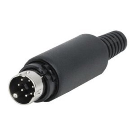CUI DEVICES Circular Din Connector, 4 Contact(S), Male, Cable Mount, Solder Terminal, Locking MD-40